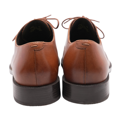 Brown Lace-Up Dress Shoes