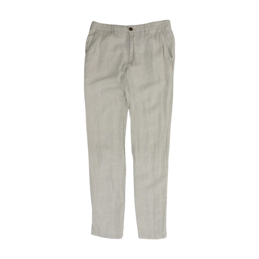 Beige Slim Pants