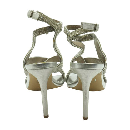 Silver Stiletto Heels