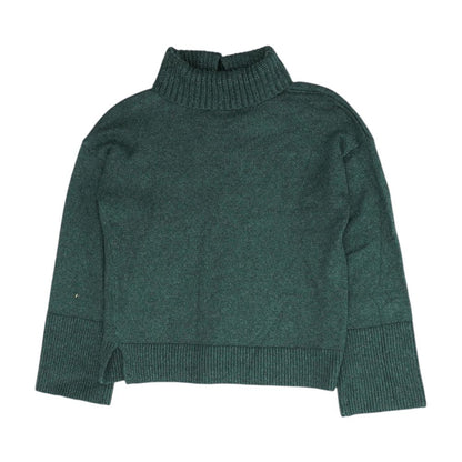 Green V-Neck Sweater