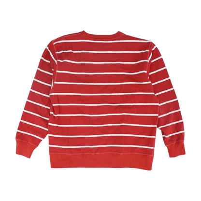 Ralph Lauren Red Striped Sweatshirt Pullover – Image 2