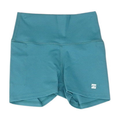 Teal Solid Active Shorts