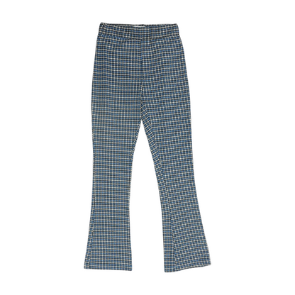Blue Check Regular Pants