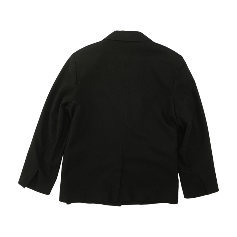 Black Solid Blazer