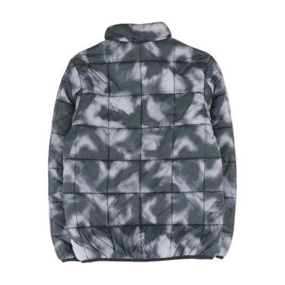 Black Tie-Dye Coat