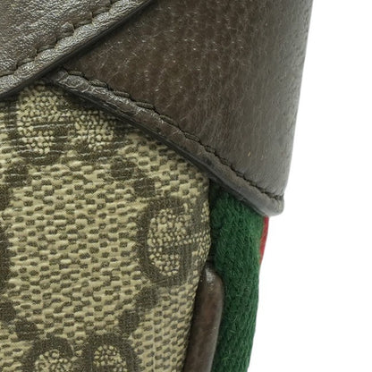 Ophidia Small Shoulder Bag in GG Monogram Coated Canvas
