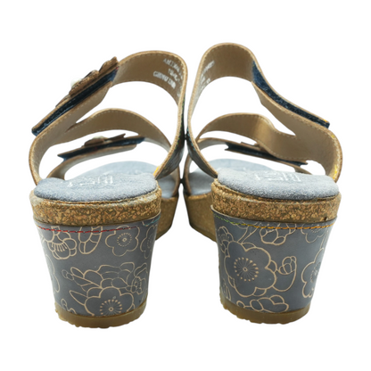Navy Sandals