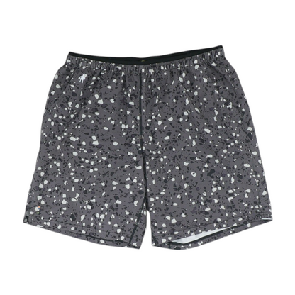 Charcoal Print Active Shorts