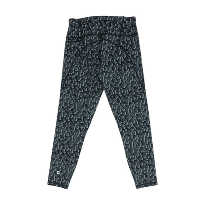 Black Animal Print Active Leggings