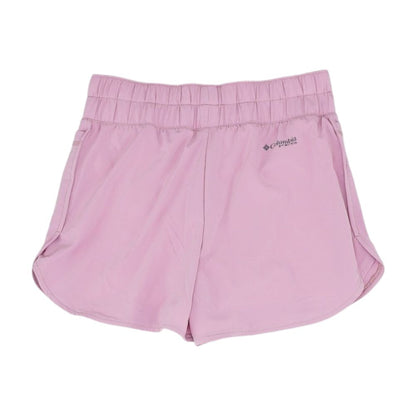 Pink Solid Active Shorts