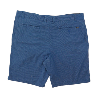 Blue Striped Chino Shorts
