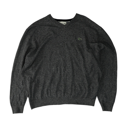 Navy Print Pullover Sweater