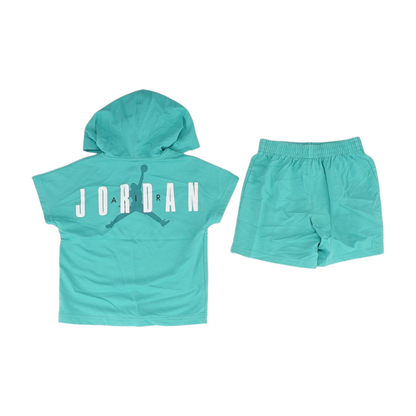 Green Short Sleeve Set