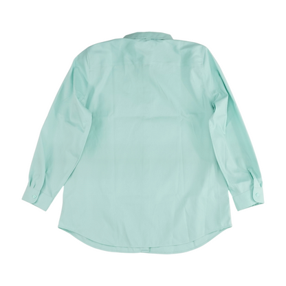 Green Button Down