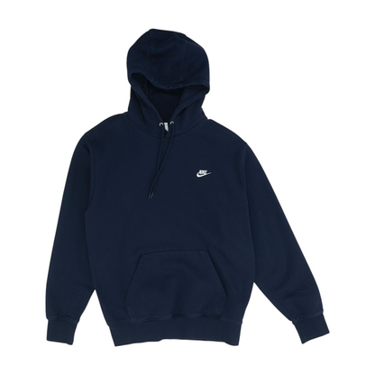 Navy Solid Hoodie Pullover