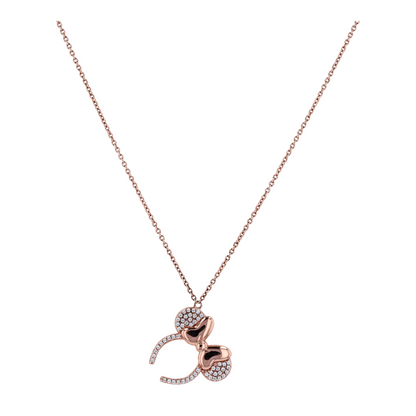 Sterling Silver Cubic Zirconia Pendant Necklace