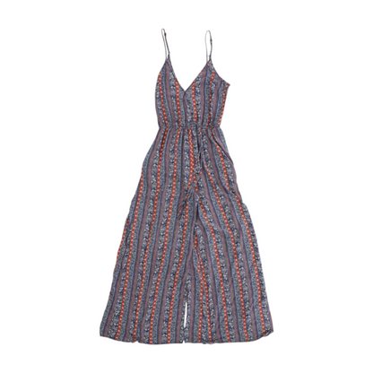 Blue Abstract Jumpsuit