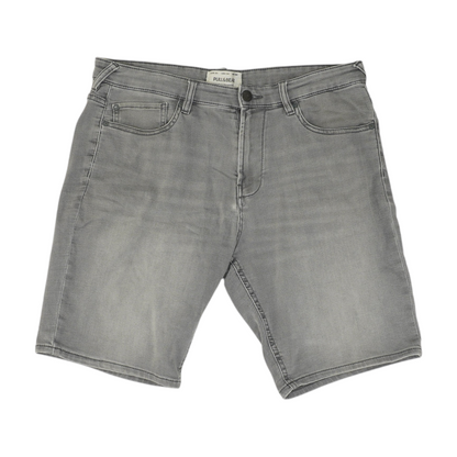 Gray Denim Shorts
