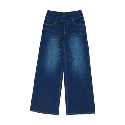 Blue Tall Wide Leg Jeans