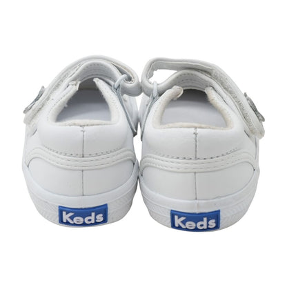 White Leather Toddler Shoes