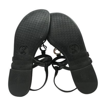 Black Flat Sandals