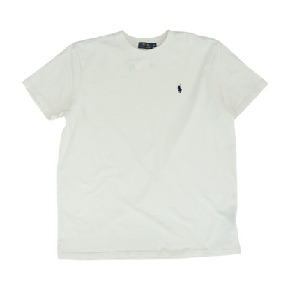 White Solid T-Shirt