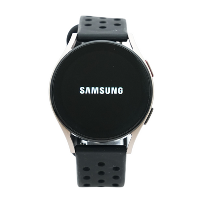 40mm Galaxy Watch5 Rose Gold Smartwatch Black Band One Size