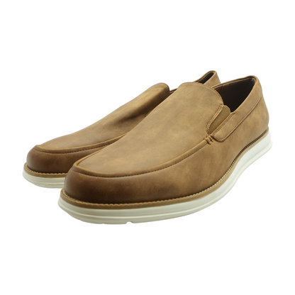 Brown Slip-On Dress Shoes