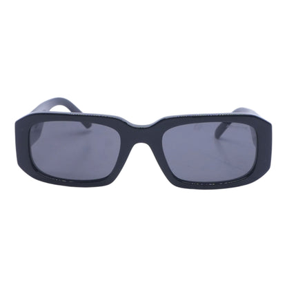 Black The Kidd Rectangle Sunglasses