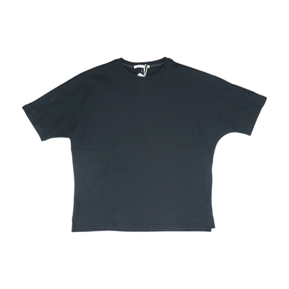 Black Solid T-Shirt