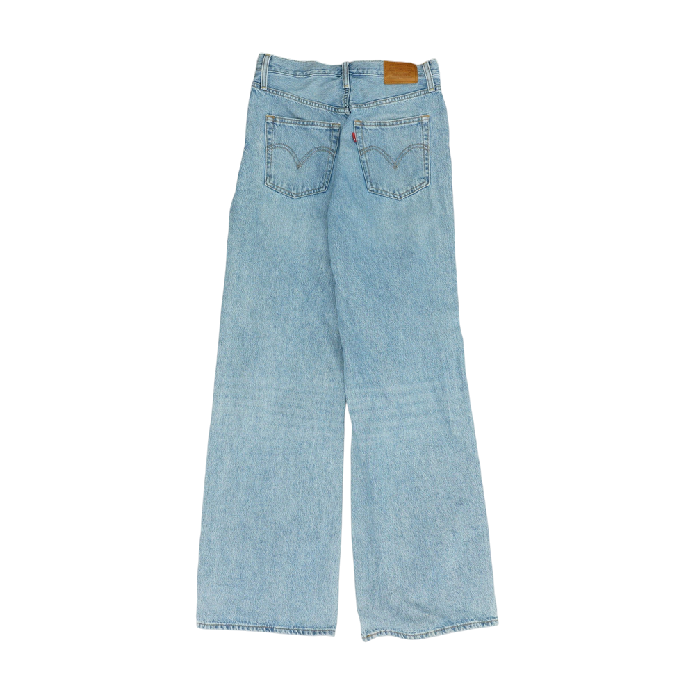 Blue Wide Leg Jeans