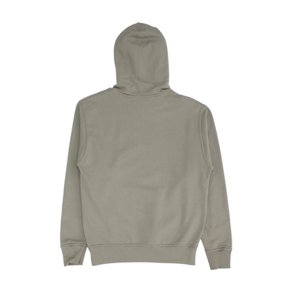 Gray Solid Hoodie Pullover