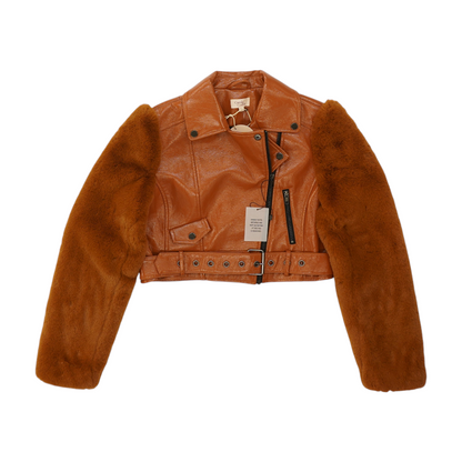 Brown Solid Jacket