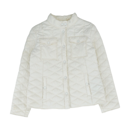 Cream Solid Jacket
