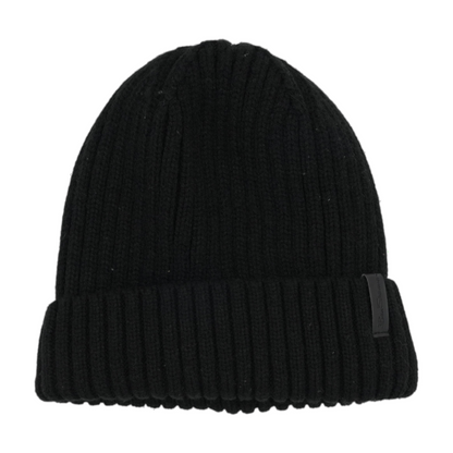 Ben Sherman Black Beanie Hat – Image 1