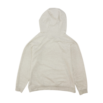 Gray Solid Hoodie Pullover