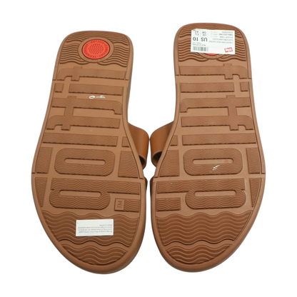 Brown Wedged Sandals