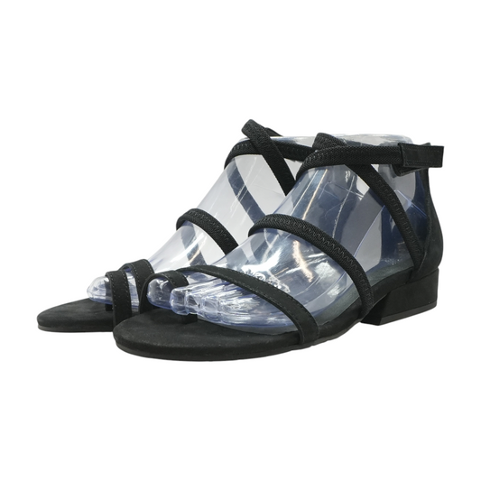 Black Flat Sandals