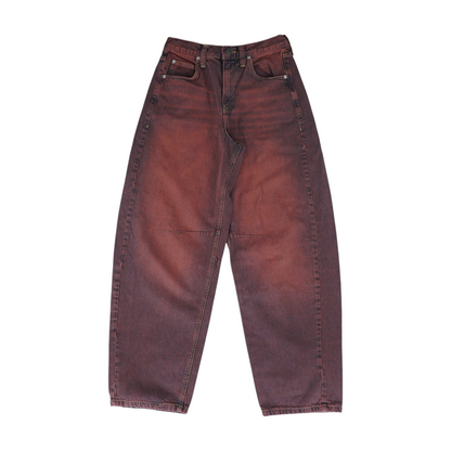 Red Wide Leg Jeans