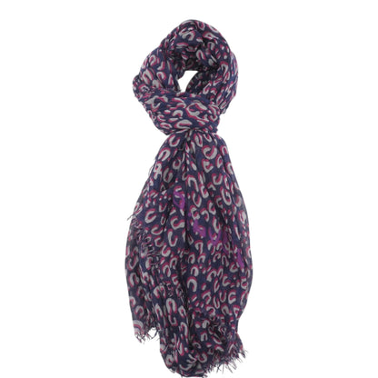 Louis Vuitton x Stephen Sprouse Cashmere Silk Scarf in Leopard