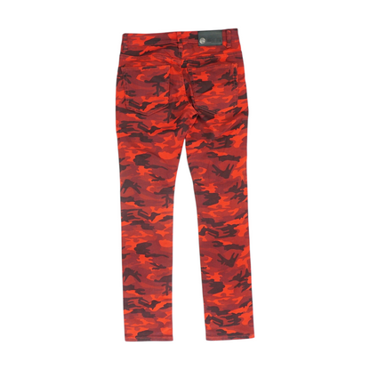 Red Camo Slim Jeans