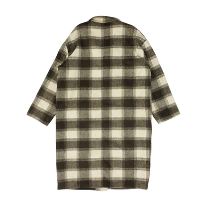 Brown Plaid Coat