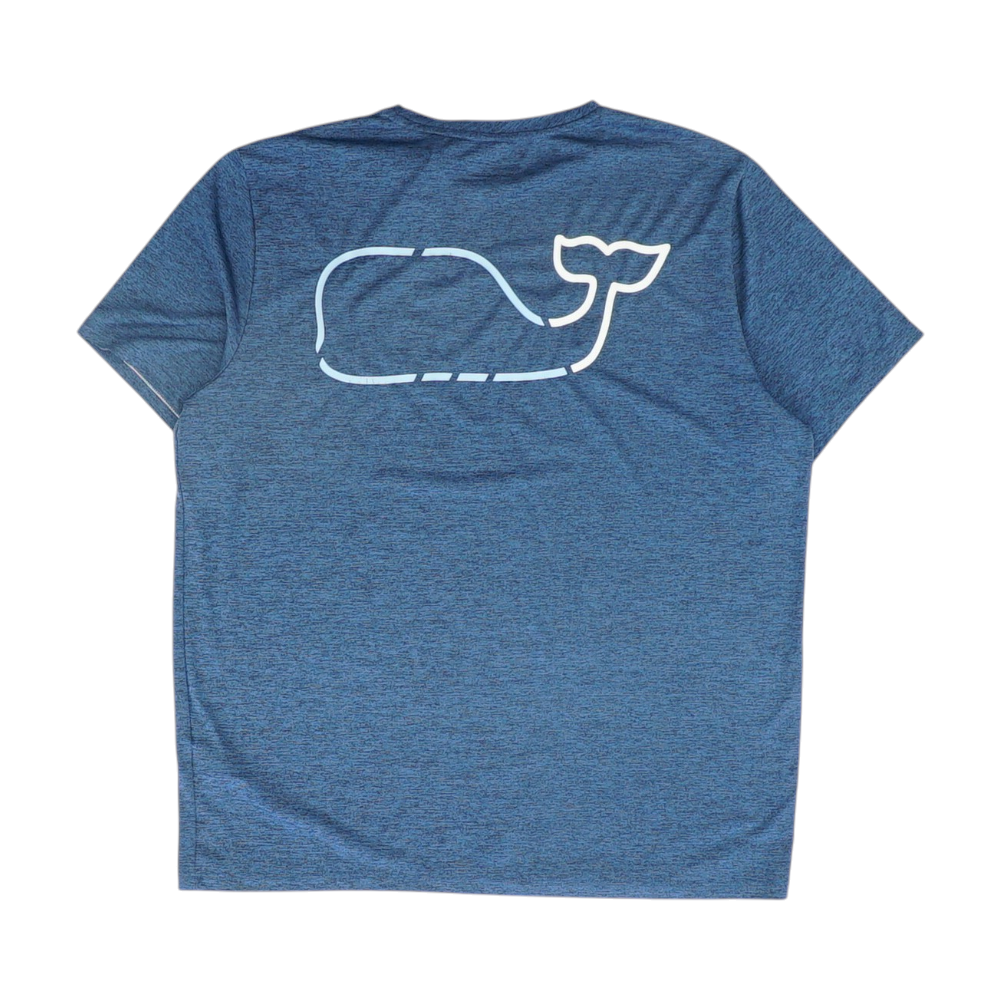 Blue Solid Active T-Shirt