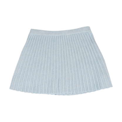 Blue Mini Skirt