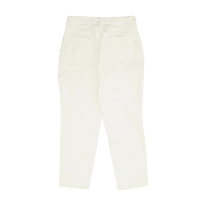 White Straight Jeans