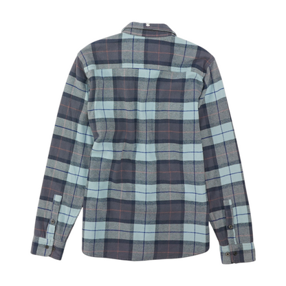 Blue Plaid Flannel Button Down
