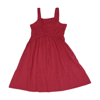 Pink Solid Dress