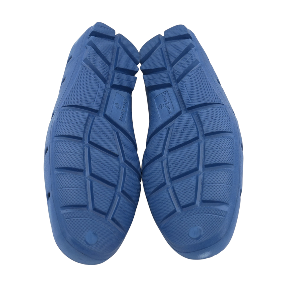 Blue Slip-On Dress Shoes