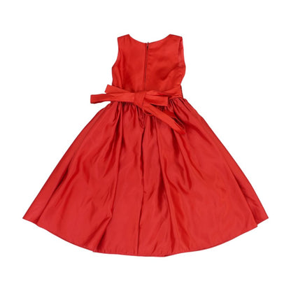 Red Solid Dress