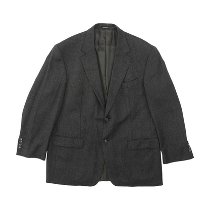 Vintage Gray Solid Sport Coat